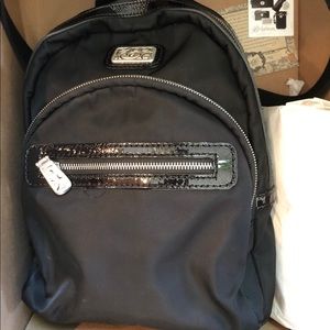 Black Brighton backpack purse